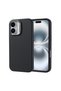 iPhone 16 Case Magsafe Carbon Fiber Look Metal Camera Raised Silicone Gzst