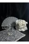 Premium Luxury Bridal Bag with Pearls, Bridal Fan and Albanian Handkerchief