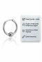 Silver Color Ball Detailed Surgical Steel Hoop Earring