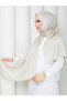 Patterned Cotton Fiber Hijab Daily Soft Special Textured Lightweight Shawl - 3