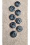 Polyester Button 15 mm 8 Pieces