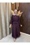 Nila Belden Skirt Suit |   Plum - 3