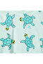 Crew Neck Short Sleeves T-shirt with Turtle Print - 4
