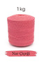 1 kg Cotton Hand Knitting Yarn Runner Yarn - Amigurumi Cotton Yarn Punch Yarn Motif Pomegranate Flower Color