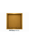 35X35 Gold Aluminum Intervention Cover Push-Open - 2