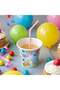 Individually Wrapped, 6mm x 240mm, 250 Pieces, Colourful Drinking Straws-Long and Flexible-Ideal For Parties, Bars, Drinks - 5