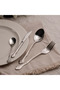 86-Piece Silver Stainless Steel Cutlery Set with Wooden Box | Luxury Flatware Collection - 3