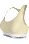 Women's Cotton Feel the Yellow Unlined Bralet - 3