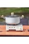 Portable Single Burner Camping Gas Stove with Piezo Ignition, Anti-Skid Pot Stand for Outdoor Cooking - 3