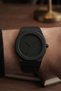 Polibai Full Black Men's Wristwatch - Minimalist Design with Arabic Numerals - Matte Black Stylish Polycarbonate Men's Watch - 6