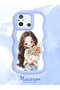 Poco C55 Compatible Case Camera Protector Blue Silicone Couple Phone Case Girl Pattern - 2