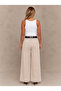 Women's White Overbust Lace up Long Sleeve Crop - 5