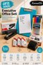 Office Series Executive Office Set |   Turquoise A4 Secretary, 50 Sheets of A4 Paper, Stapler, Hole Punch, 8 Color Pens and 3 Packs of Staple Wire