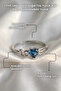 Love Labradorite Natural Stone Ring Adjustable Ring with Love Written
