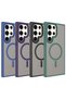 Galaxy S23 Ultra Case Magsafe Supported Camera Raised Matte Anti-Fingerprint Silicone Shrp - 3