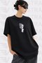 Unisex Jujutsu Kaisen Nanami Anime Printed Oversize Crew Neck Cotton Daily Use Combed Cotton T-Shirt - 2