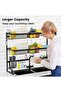 3 Layer Kitchen Rack Organizer Dish Drainer Rack Over Sink Pots Holder Bowl Dish Drain Rack Kitchen Storage Countertop Organizer - 2