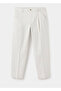 Cropped relaxed fit pantolon - 3
