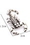 Ear cuff earring, scorpion with arched tail - 4