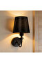 إضاءة أبليك حائط مودرن اسود E14*1L