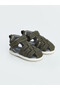 Vizyon New Season Khaki Velcro Baby Boy Sandals