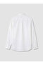 Özmarka New Season White Regular Fit Men's Shirt - 6