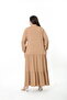 Xlmodam Women's Lycra Viscose Plus Size Dress - 7