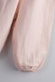 100% Cotton Muslin Fabric Baby Girl and Child Loose-Fit Pants (Powder) - 3