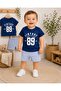 100% Cotton Vintage Printed Baby Boy Summer Set - 7