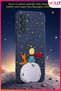 Night Blue Little Prince Pattern Inside Velvet Silicone Case for Samsung Galaxy A23 - 2