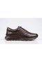 Genuine Leather Hidden Lace Men's Sports Shoes Te0194