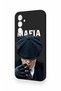 Samsung A54 Compatible Mafia Patterned Silicone Case - 4