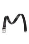 Black Genuine Leather Men's Belt - S1Ek00000380-B8S - 2