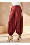 BALOON PANTS WITH ELASTICATED WAIST