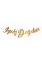 "İyiki Doğdun" Calligraphy Banner - Gold/Gold - 2