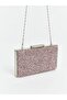 Women's Shoulder Bag with Glitter Chain Strap (W6) - 2