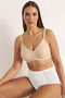 Non-wired Padded Recovery Bra Without Underwire - 2