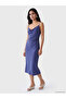 Esvab • Modern & Distinctive Draped Roba Collar Drawstring Dress