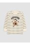 Crew Neck Printed Boys' Pajama Set (W6) - 3