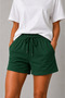 Women's Lace-Up Double Pocket Comfortable Cut Shorts