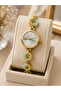 Minimal Women's Wristwatch Gold Color Case Elegant Design Daily Use - 2