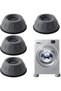 4pcs Anti Vibration Pads for Washer Dryer Shock and Noise Cancellation, Washing Machine Stand to Prevent Shifting, Shaking Walking for Home