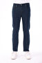 Men's Petrol Blue Non-Marking Cotton Flexible Denim Jeans Regular Fit - 3