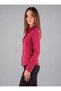 Women's Long Sleeve Satin Shirt - 7