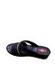 Women's Wedge Heel Fabric Cross Slippers - 3