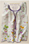 Women's Mickey Mouse Print Seersucker Pajama Set (Sleeveless Ruffle Top & Shorts) - 2