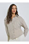 Brown Striped Regular Fit Shirt - 3
