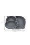 Mys34005 Silicone 3-Compartment Non-Slip Baby Food Plate Anthracite 14*21cm - 4