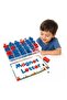 Magnetic Alphabet Letters Kit 208 Pieces with Magnetic Whiteboard | 2 Sets Uppercase & 6 Sets Lowercase Letters | Dry Erase Marker, Eraser & Flash Cards | Educational Learning Toy for Kids Ages 3+