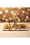 Gold & Cream Plastic-Coated Incense Burner - 17×12 cm - 2